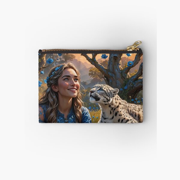 Item preview, Grateful Girl and Snow Leopard designed and sold by IvaRenee.