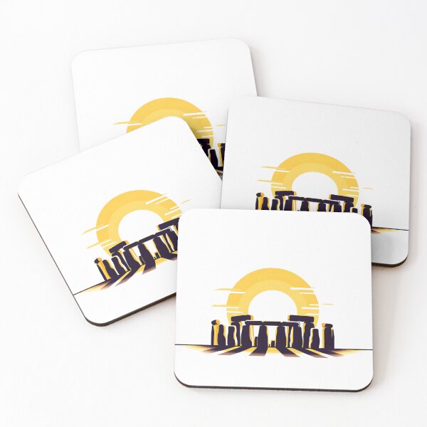 Item preview, Stonehenge Sunset Silhouette designed and sold by Taans-Creation.