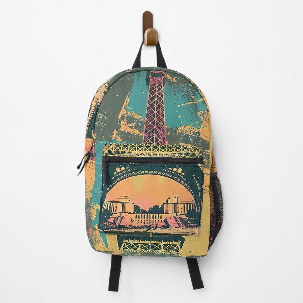 Item preview, Retro poster "Eiffel Tower" designed and sold by MidArtForge.