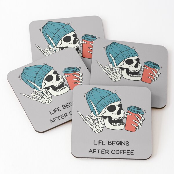 Item preview, Life Begins After Coffee designed and sold by Shalinistudio.