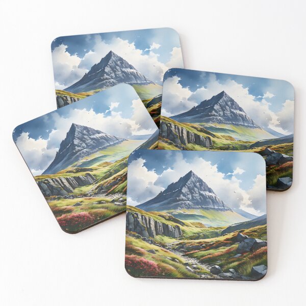 Item preview, Carrantuohill Peak: Ireland's Highest in Watercolor designed and sold by LSVart.