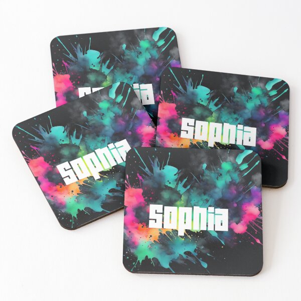 Item preview, Custom Neon Name Sophia designed and sold by Gabriela McDaniel.