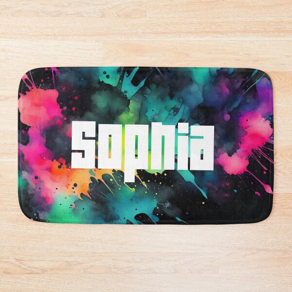 Item preview, Custom Neon Name Sophia designed and sold by Gabriela McDaniel.