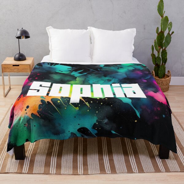 Item preview, Custom Neon Name Sophia designed and sold by Gabriela McDaniel.