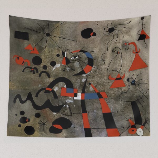 Item preview, artist joan miro, joan miro art, joan miro paintings, joan miro works of art, joan miró artwork designed and sold by rosa-reid.