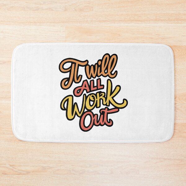 Item preview, It Will All Work Out. Red Orange Yellow designed and sold by PMCreative.