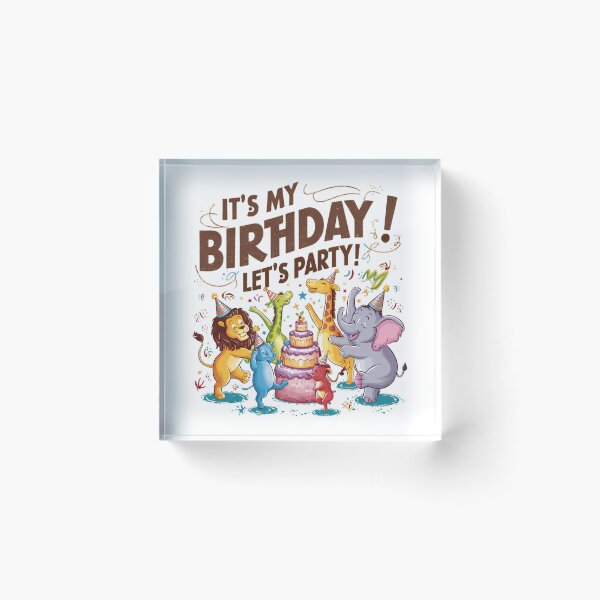 Item preview, Animal Birthday Party designed and sold by RedTamah.