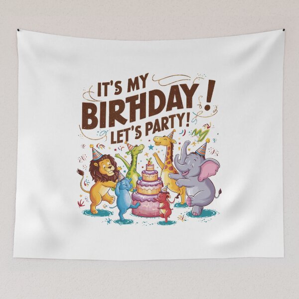 Item preview, Animal Birthday Party designed and sold by RedTamah.