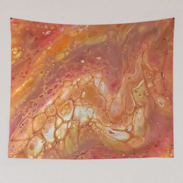 Item preview, Boiling Orange designed and sold by AmyAbstractArt.