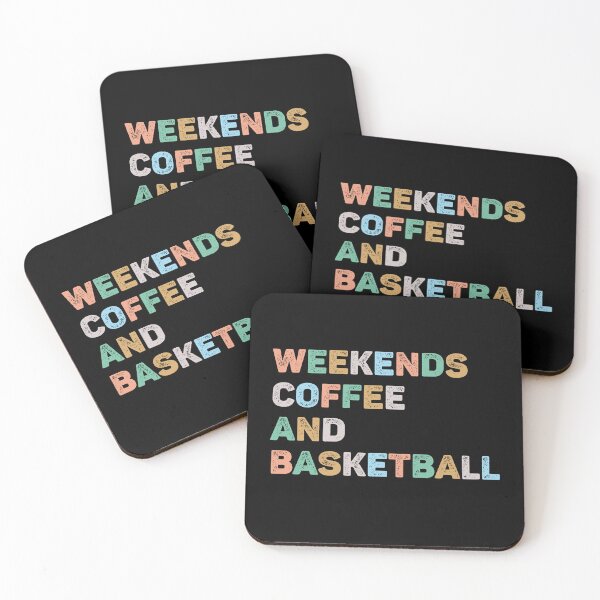 Item preview, Weekends Coffee and Basketball Colorful Basketball Mom designed and sold by RareBunny.