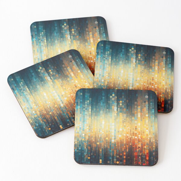 Item preview, Light Pillars - Pointillims designed and sold by KootenayDesigns.