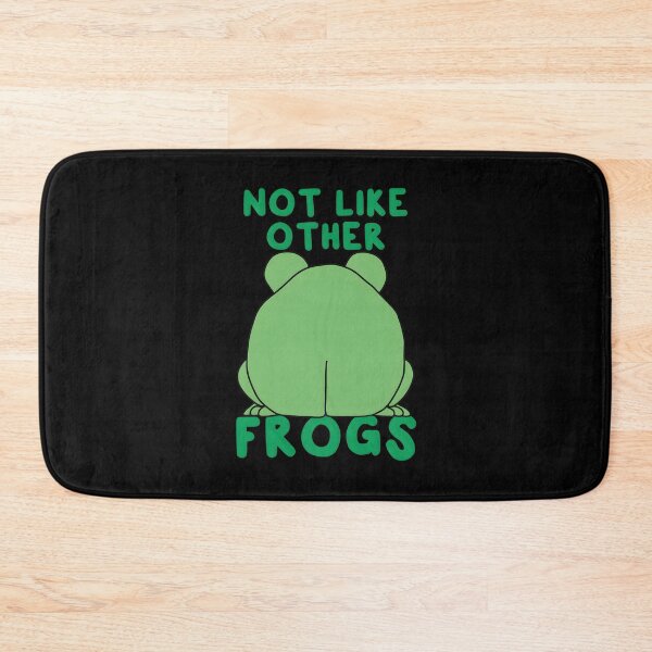 Item preview, Not Like Other Frogs booty. Hand drawing frog doodle. Funny Frog Butt Meme designed and sold by Unitepeople.
