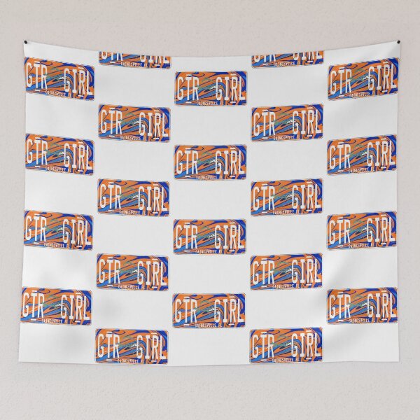 Item preview, UF Gator Girl License Plate designed and sold by Artzyartwork.