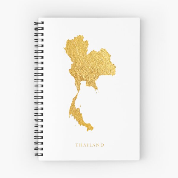 Item preview, Thailand Gold Map designed and sold by ArtPrints.