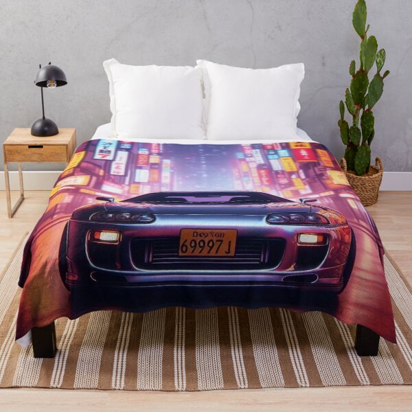 Artikelvorschau, Supra MK4 Retro Neon Stadt JDM entworfen und verkauft von RCStoreUy.