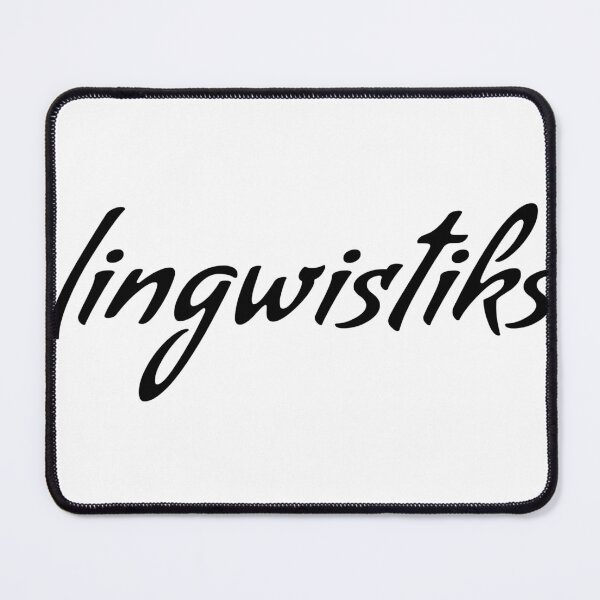 Item preview, Linguistics (lingwistiks) black white  designed and sold by Princesse2shop.