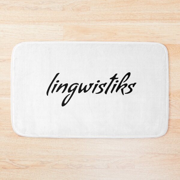 Item preview, Linguistics (lingwistiks) black white  designed and sold by Princesse2shop.