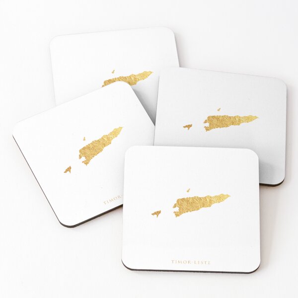Item preview, Timor-Leste Gold Map designed and sold by ArtPrints.