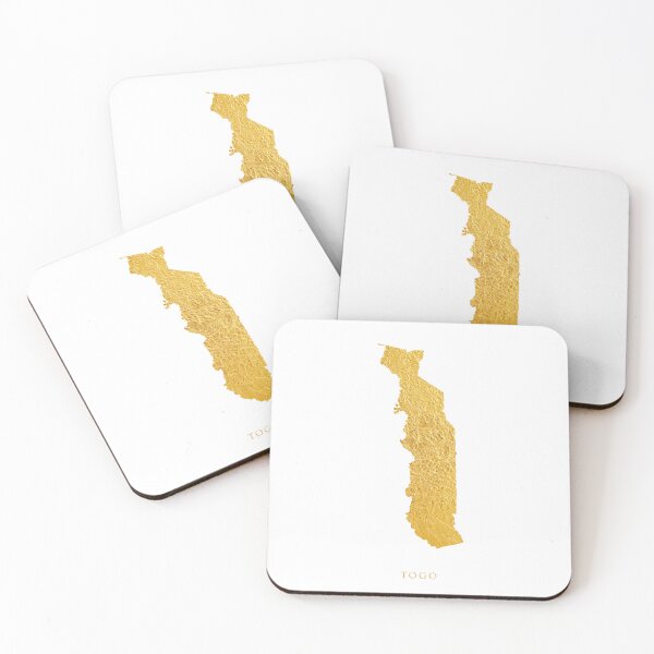 Item preview, Togo Gold Map designed and sold by ArtPrints.