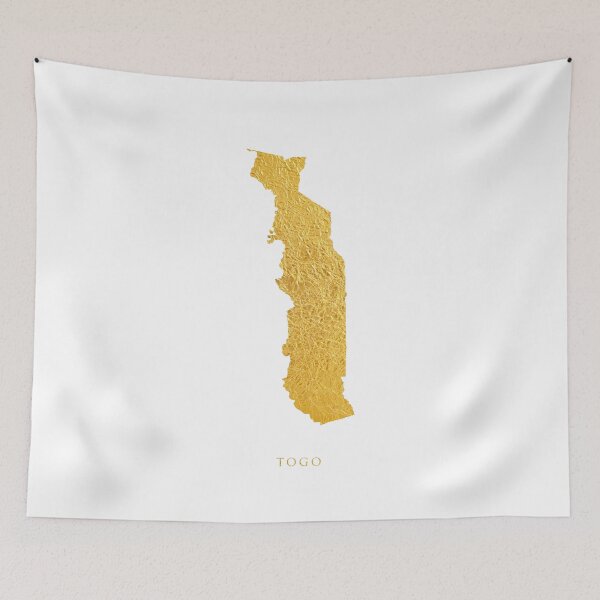 Item preview, Togo Gold Map designed and sold by ArtPrints.
