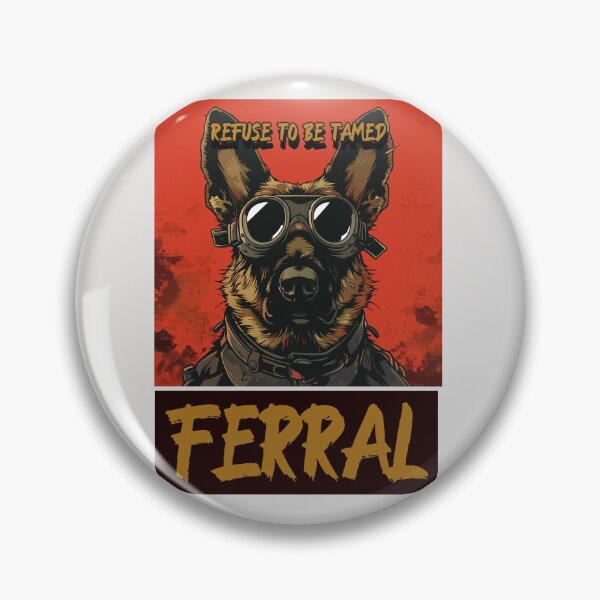 Item preview, Feral Refuse to be Tamed designed and sold by CalliesTees.