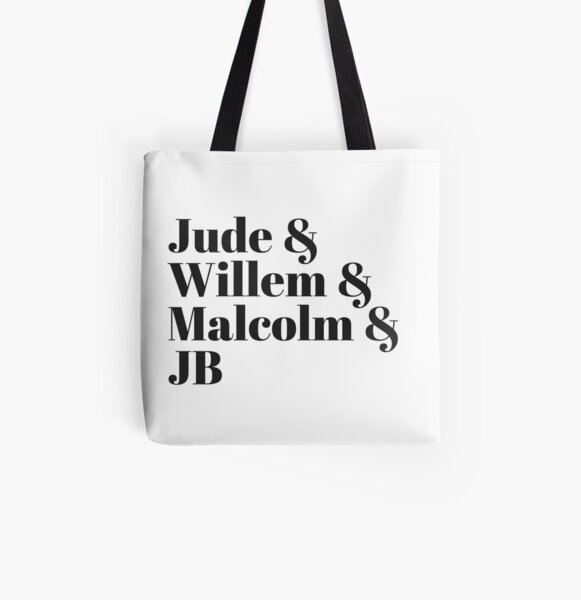 A LITTLE LIFE book JB /& Jude /& Willem /& Malcolm Tote Bags For Women in white