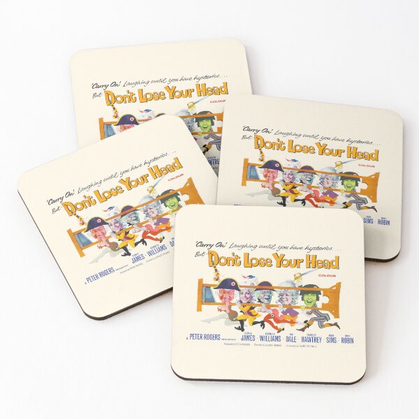 Item preview, Vintage 60s Style CARRY ON Poster Art - Carry On Don't Lose Your Head designed and sold by Michaelofthe80s.