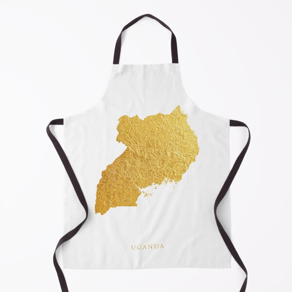 Item preview, Uganda Gold Map designed and sold by ArtPrints.