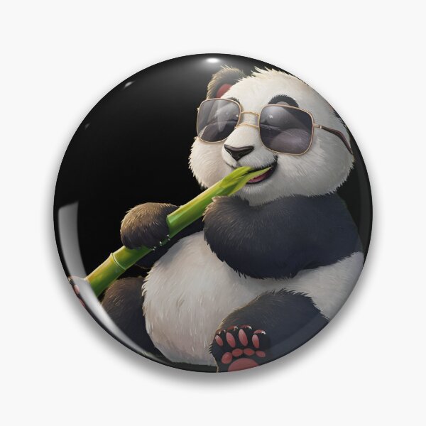 Item preview, Cool Panda in the Bamboo Grove designed and sold by EnchantWearEmpo.