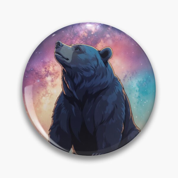 Item preview, Bear inspired watching the night sky designed and sold by CreativPurpose.