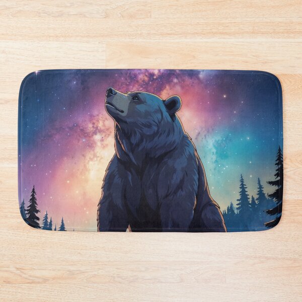 Item preview, Bear inspired watching the night sky designed and sold by CreativPurpose.