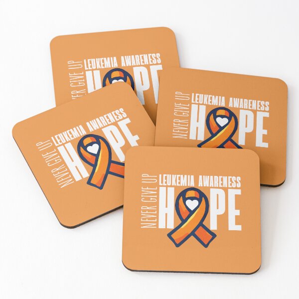 Item preview, Leukemia Awareness Hope, Orange Ribbon Support, Perfect for Awareness Campaigns, Inspirational Gift Idea designed and sold by Sir Meow Meow.