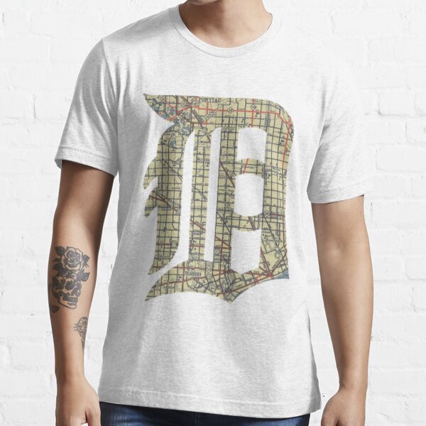 Detroit Old English D - Tshirt