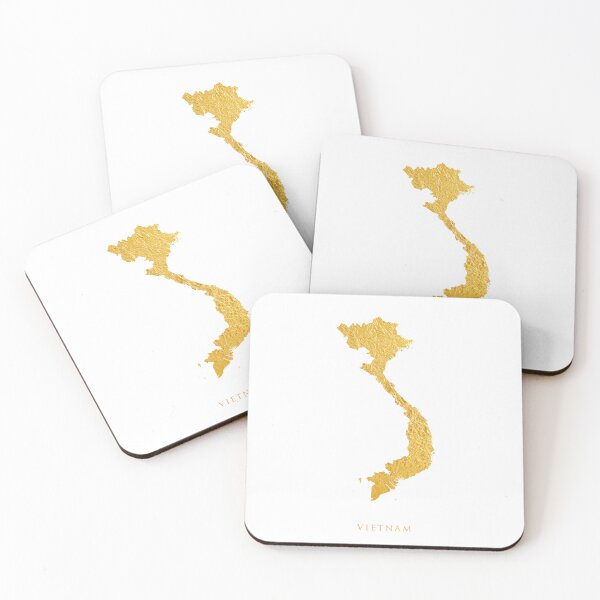 Item preview, Vietnam Gold Map designed and sold by ArtPrints.