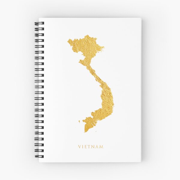 Item preview, Vietnam Gold Map designed and sold by ArtPrints.