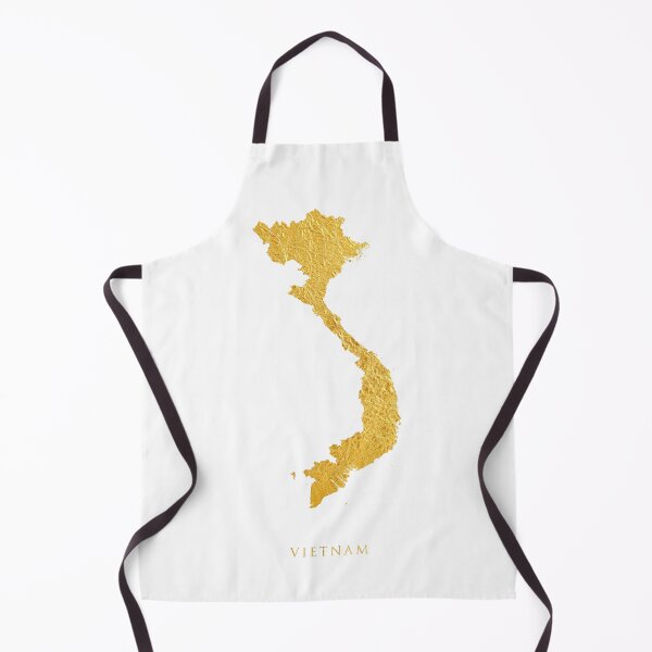 Item preview, Vietnam Gold Map designed and sold by ArtPrints.
