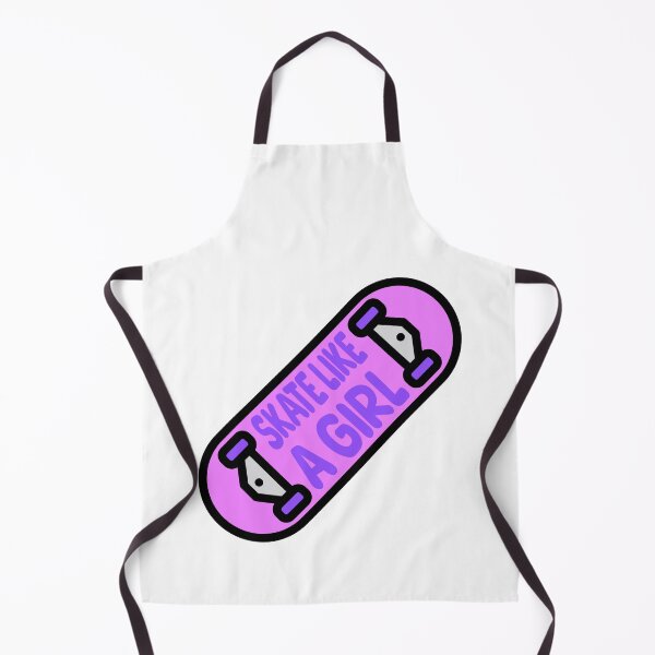 Item preview, Skate Like A Girl! Funny Girl Skateboard designed and sold by PMCreative.