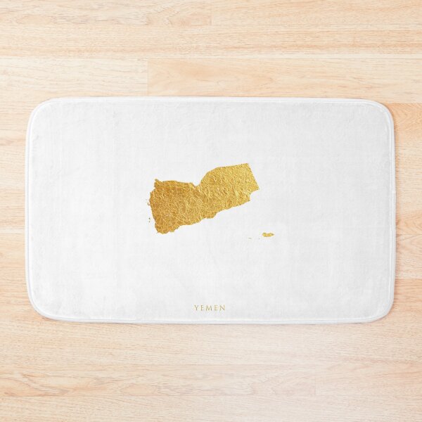 Item preview, Yemen Gold Map designed and sold by ArtPrints.