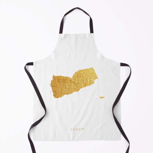 Item preview, Yemen Gold Map designed and sold by ArtPrints.