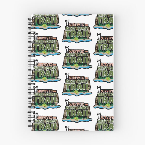Item preview, I Survived the West Coast Trail Sticker designed and sold by MissLissaLou.