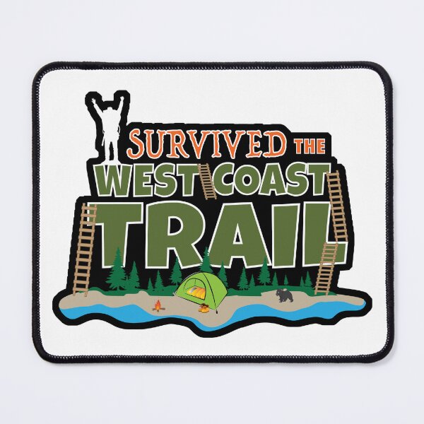 Item preview, I Survived the West Coast Trail Sticker designed and sold by Essential Originals.