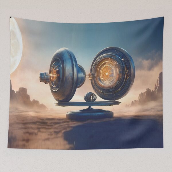 Item preview, Double gyroscope in a desert designed and sold by quasartphil.