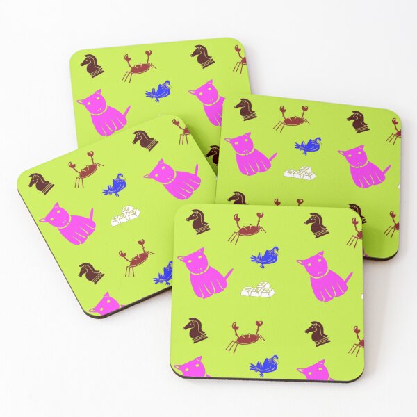 Item preview, Vibrant Tapestry of Creatures and Chess designed and sold by youme63.