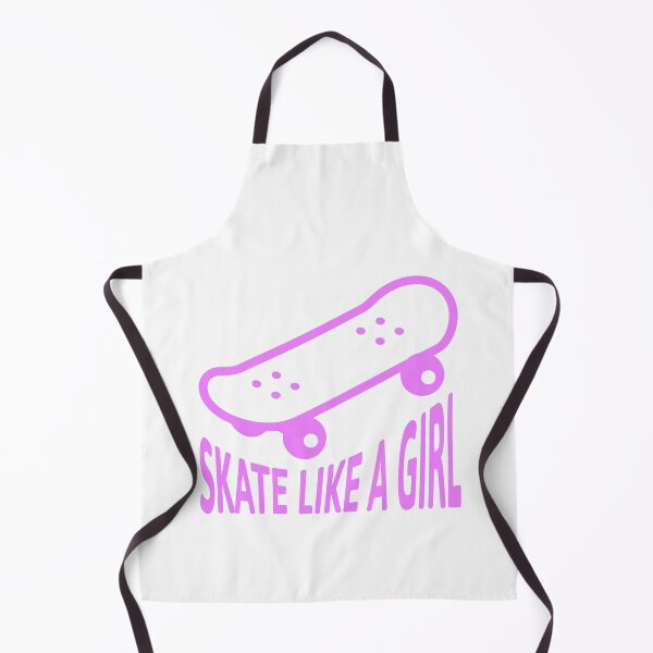 Item preview, Skate Like A Girl! Girl Skateboard Pink designed and sold by PMCreative.