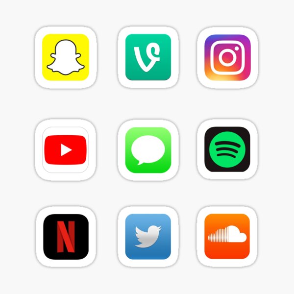 Instagram Stickers Redbubble - roblox logo stickers redbubble