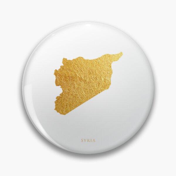 Item preview, Syria Gold Map designed and sold by ArtPrints.