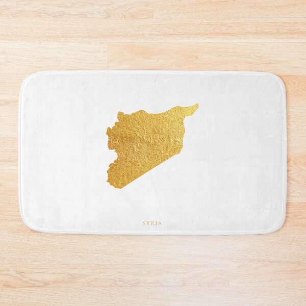 Item preview, Syria Gold Map designed and sold by ArtPrints.