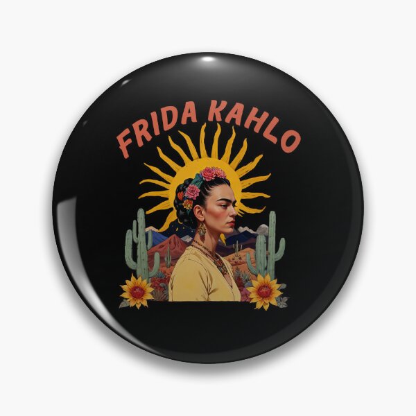 Item preview,  Frida Kahlo sun and desert landscape  |  Vintager Frida kahlo art designed and sold by TeeARTHY.