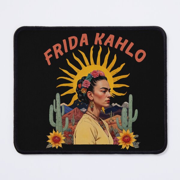 Item preview,  Frida Kahlo sun and desert landscape  |  Vintager Frida kahlo art designed and sold by TeeARTHY.