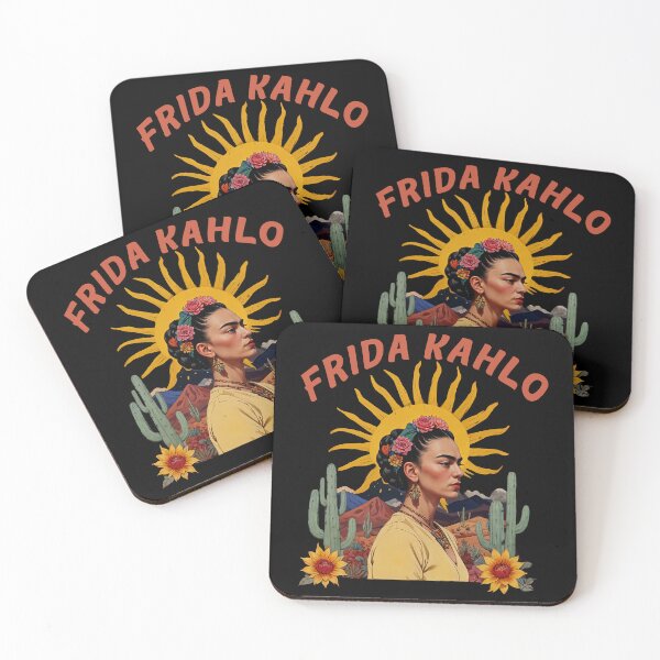 Item preview,  Frida Kahlo sun and desert landscape  |  Vintager Frida kahlo art designed and sold by TeeARTHY.